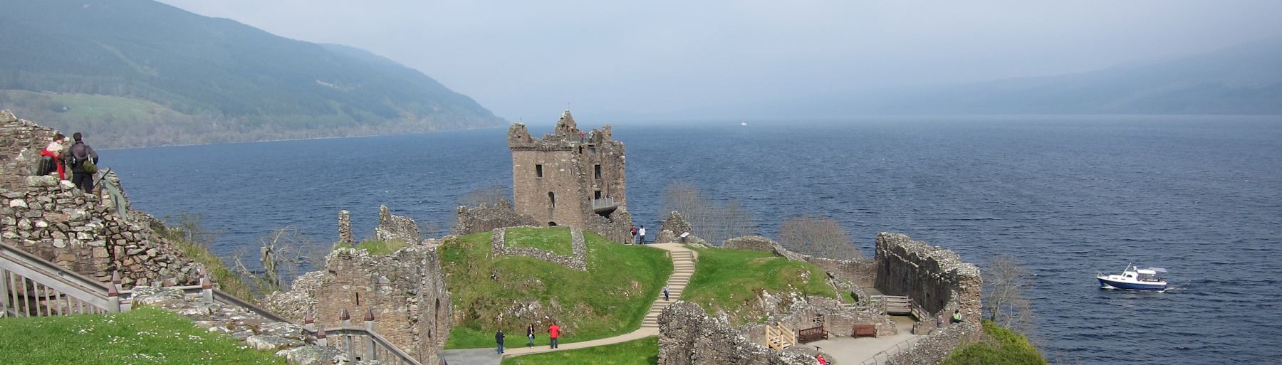 Loch Ness and Urquhart Castle